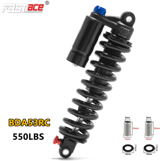 Fastace BDA53RC Rear Shock 265mm - Image 3