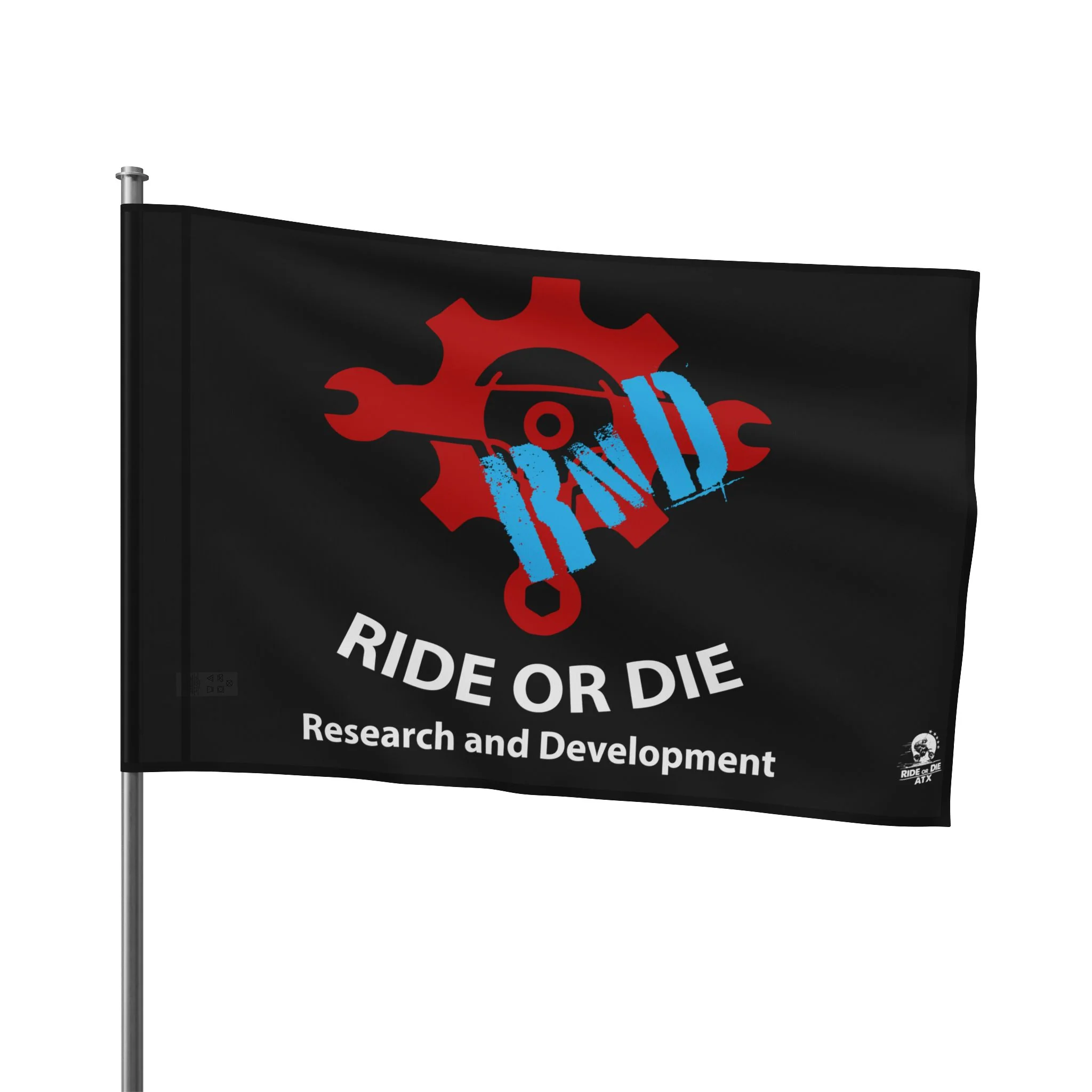 Ride or Die RND Flag - Image 5
