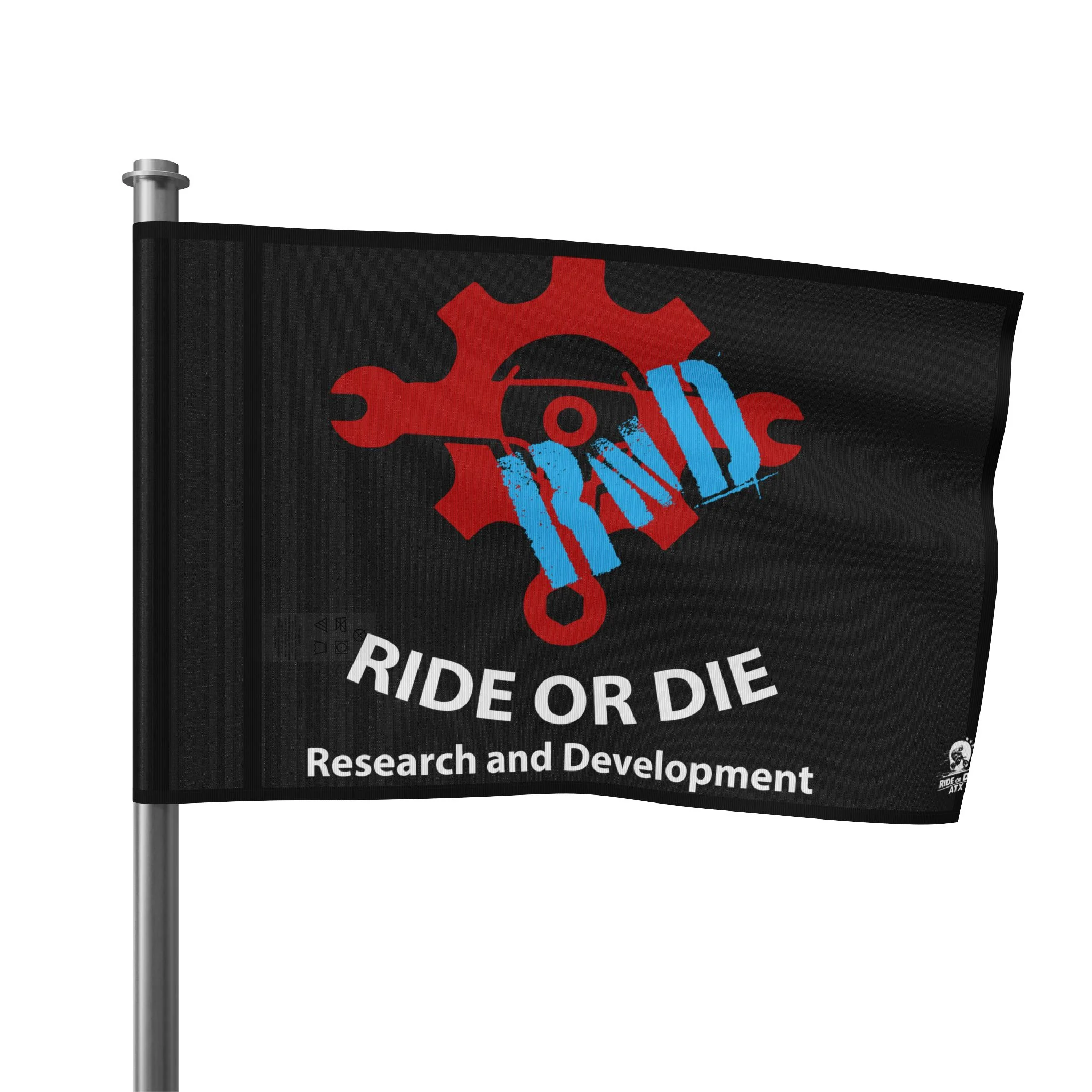 Ride or Die RND Flag - Image 8